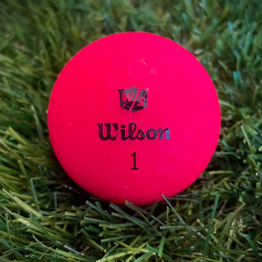 12 Wilson Matte Mix Golf Balls.