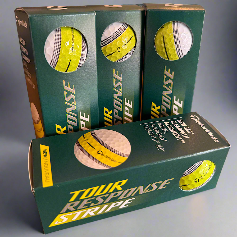 NEW TaylorMade Tour Response Stripe Golf Balls