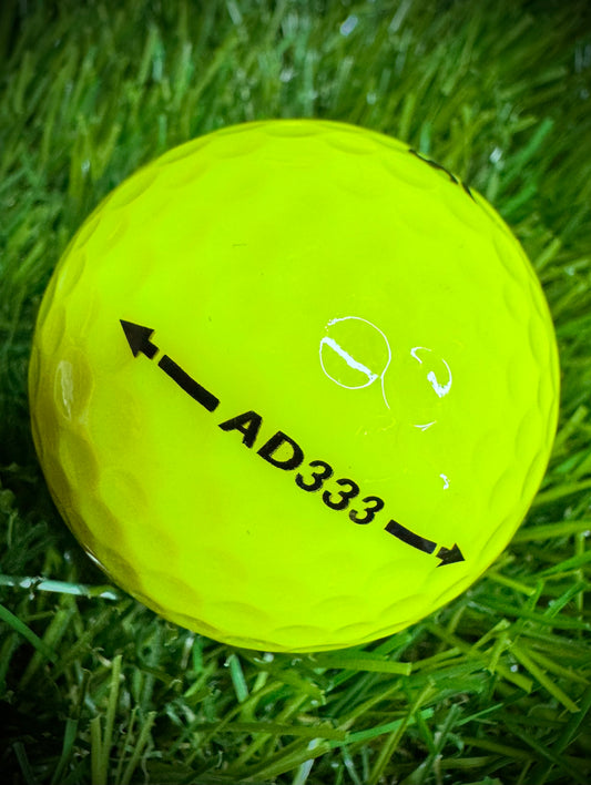 12 Srixon AD333 Yellow Golf Balls