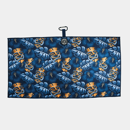 Tiki Gold Magnetic Golf Towel