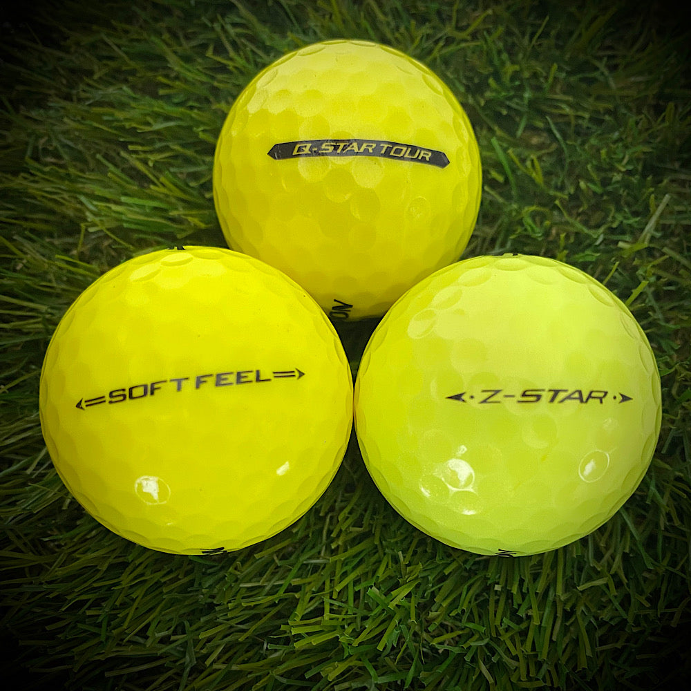 12 Srixon Yellow Mix