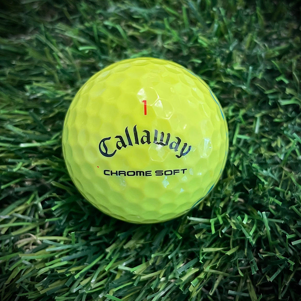 12 Callaway Yellow Triple Track Mix