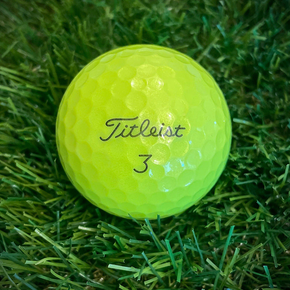 12 Titleist AVX Yellow Mix