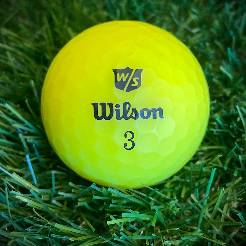 12 Wilson Matte Mix Golf Balls.