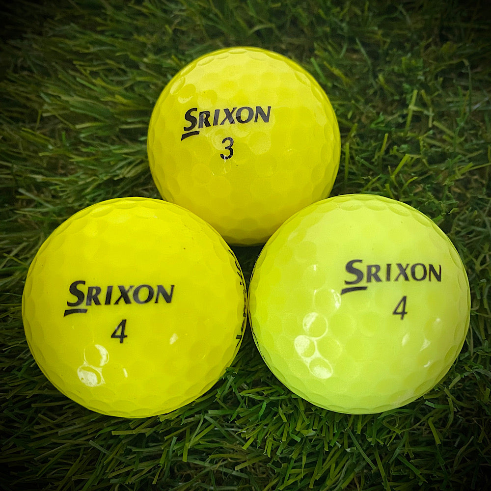 12 Srixon Yellow Mix