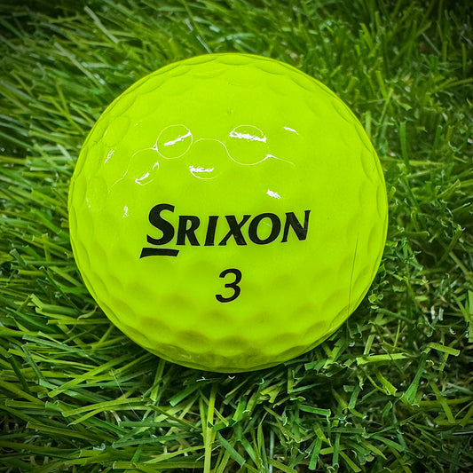 12 Srixon Soft Feel Yellow Golf Balls