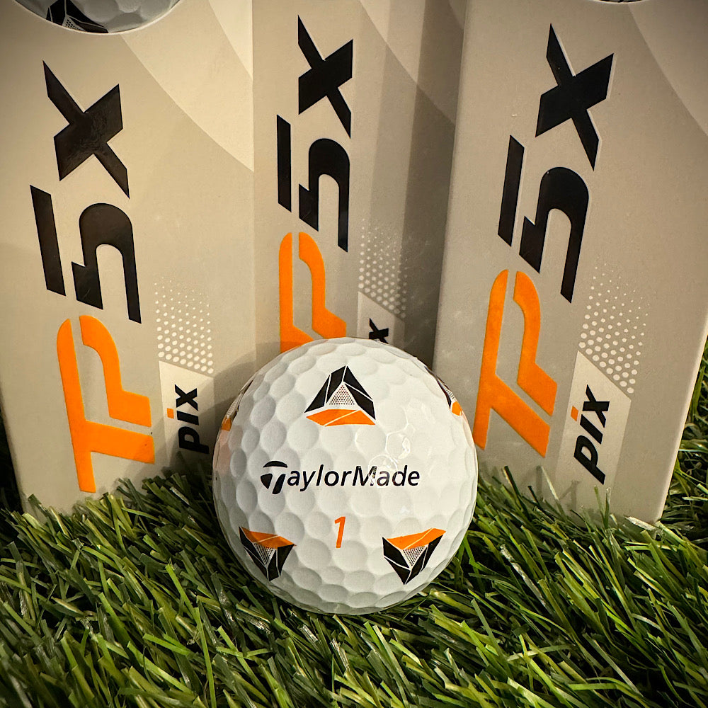 NEW TaylorMade TP5 X Pix Golf Balls