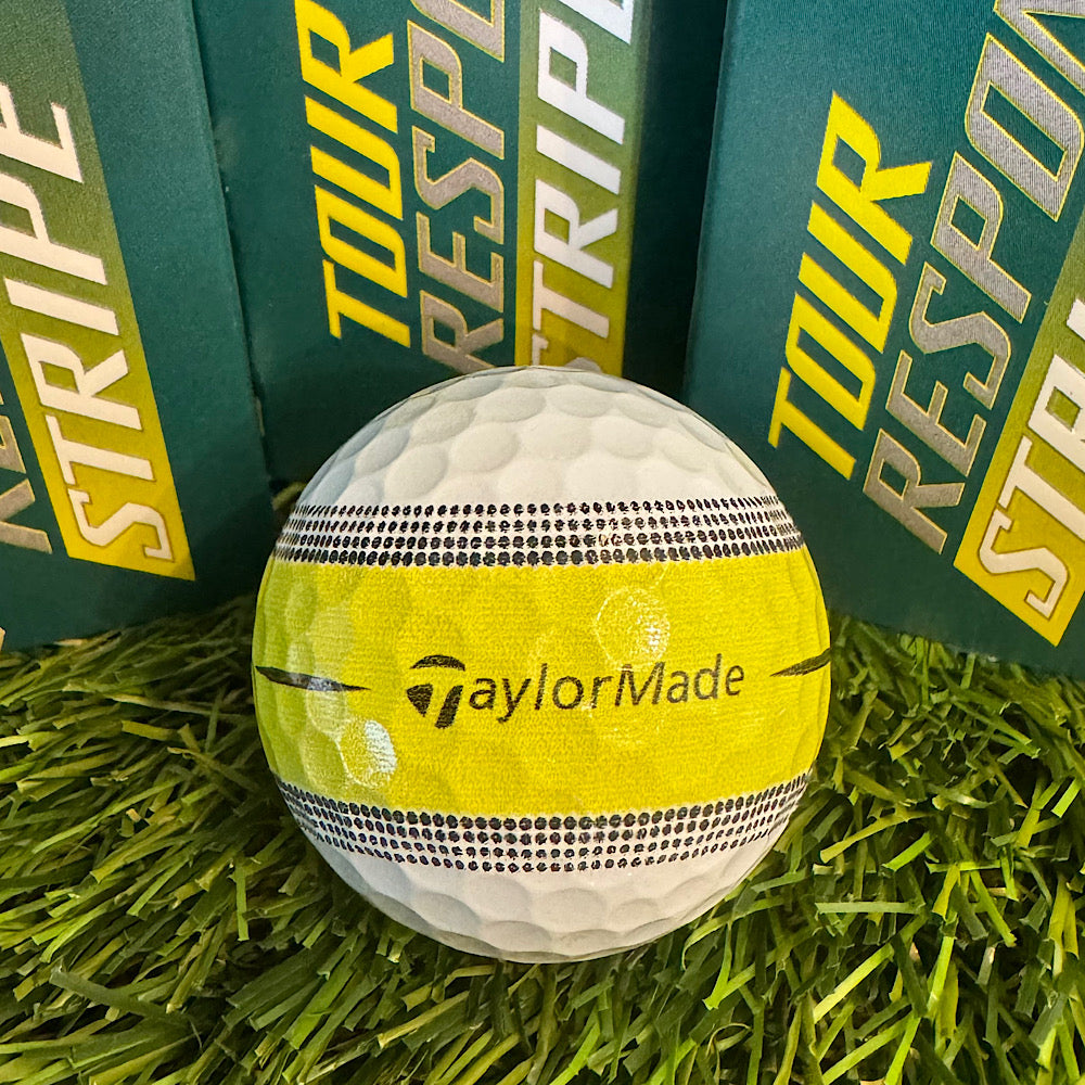 NEW TaylorMade Tour Response Stripe Golf Balls Multipack